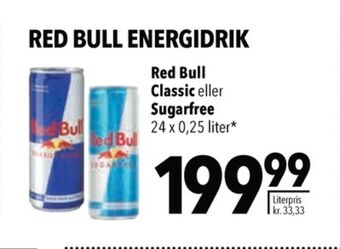 Citti Red bull energidrik tilbud