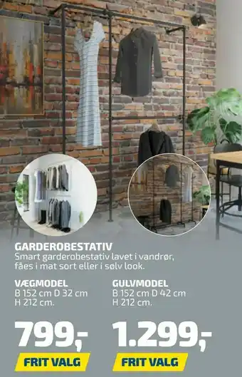 Garderobestativ