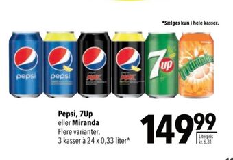 Citti Pepsi max cola tilbud