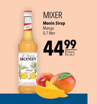 Citti Monin sirup tilbud
