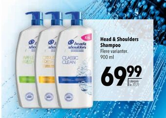 Citti Head&shoulders shampoo tilbud