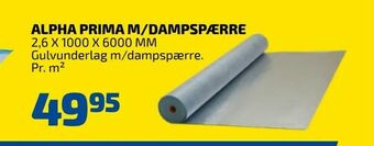 Davidsen Alpha prima m/dampspærre tilbud