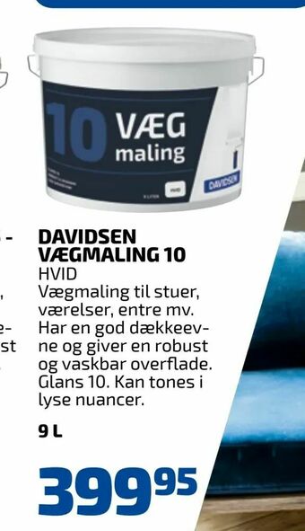 Davidsen Davidsen vægmaling 10 tilbud