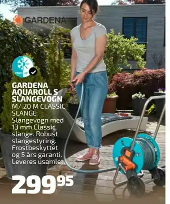 Gardena aquaroll s slangevogn