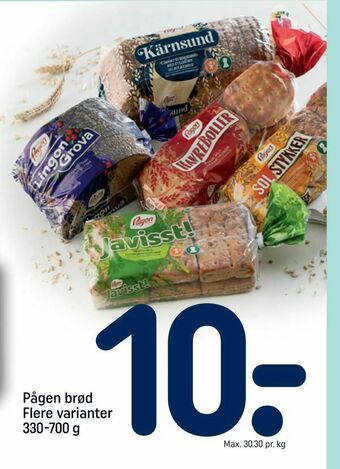 REMA 1000 Pågen brød tilbud