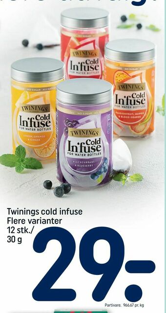 Twinings cold infuse