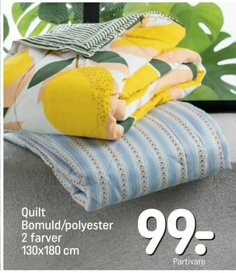 Quilt Bomuld/polyester