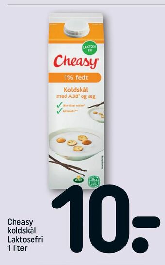 REMA 1000 Cheasy koldskål Laktosefri tilbud