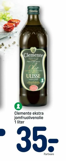 REMA 1000 Clemente ekstra jomfruolivenolie tilbud