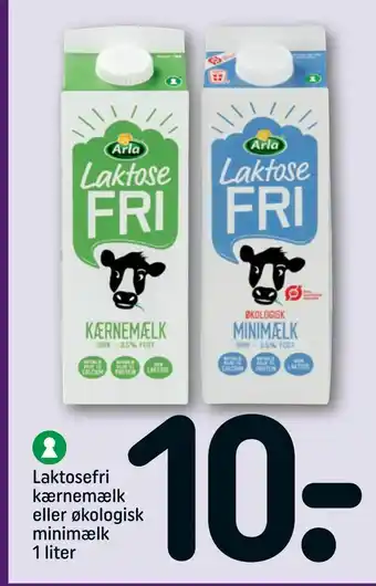 Laktosefri kærnemælk eller økologisk minimælk
