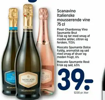 REMA 1000 Scanavino Italienske mousserende vine tilbud