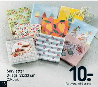 REMA 1000 Servietter tilbud