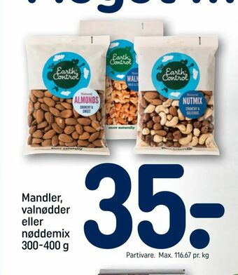 REMA 1000 Mandler, valnødder eller nøddemix tilbud