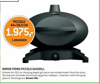 XL-BYG Morsø forno piccolo gasgrill tilbud
