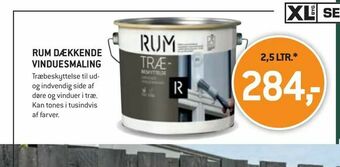 XL-BYG Rum dækkende vinduesmaling tilbud