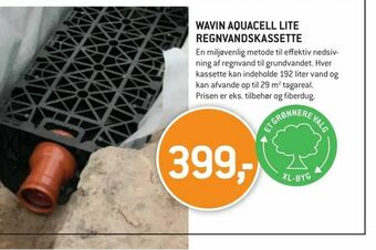 Wavin aquacell lite regnvandskassette