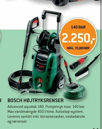 XL-BYG Bosch højtryksrenser tilbud