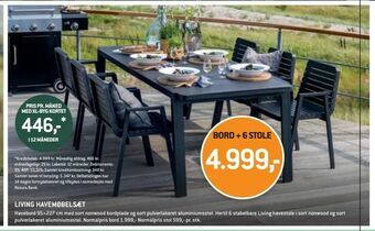 XL-BYG Living havemøbelsæt tilbud
