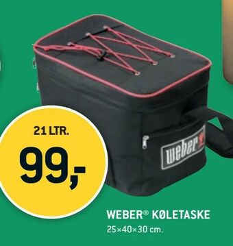 XL-BYG Weber® køletaske tilbud