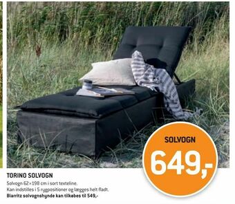 XL-BYG Torino solvogn tilbud