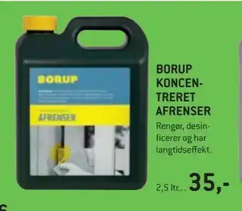 XL-BYG Borup koncen- treret afrenser tilbud