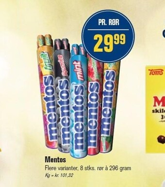 Otto Duborg Mentos tilbud