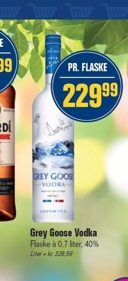 Otto Duborg Grey Goose Vodka tilbud