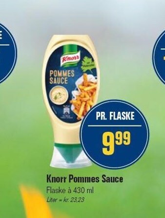 Otto Duborg Knorr pommes sauce tilbud