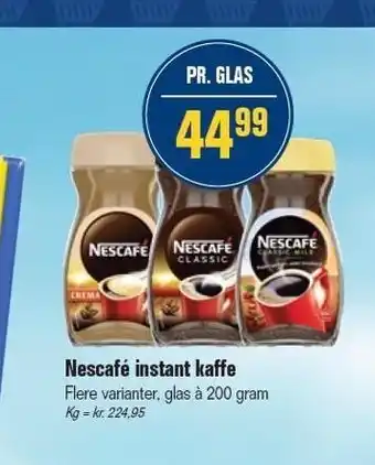 Otto Duborg Nescafé instant kaffe tilbud