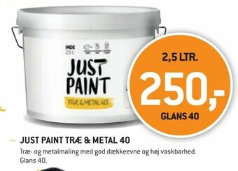 XL-BYG Just paint træ & metal 40 tilbud