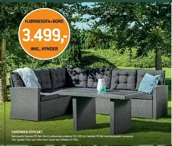 XL-BYG Sardinien sofasæt tilbud