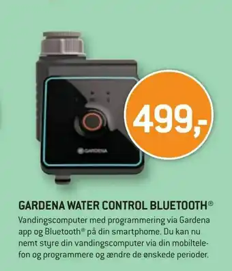 XL-BYG Gardena water control bluetooth® tilbud