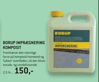 XL-BYG Borup imprægnering komposit tilbud