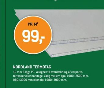 XL-BYG Nordland termotag tilbud