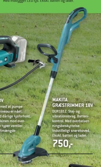 Makita græstrimmer 18v