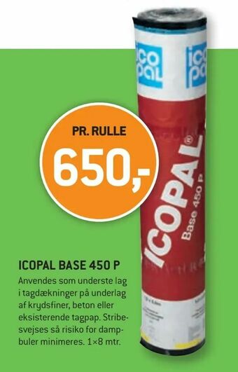 XL-BYG Icopal base 450 p tilbud