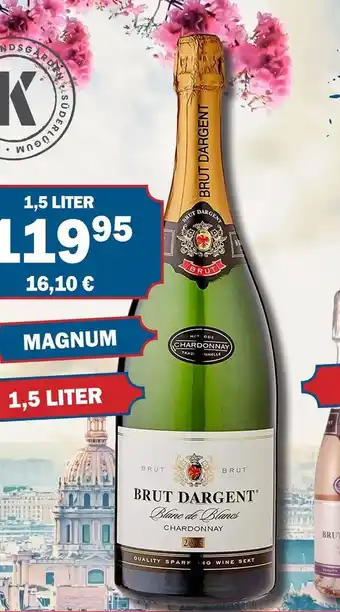 Købmandsgården Brut Dargent Chardonnay tilbud