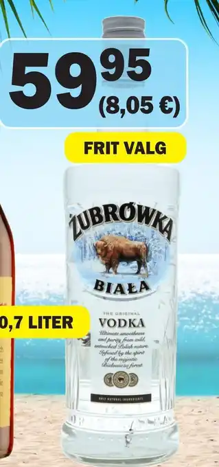 Żubrówka Bison Grass Vodka