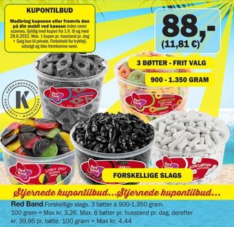 Købmandsgården Red Band tilbud