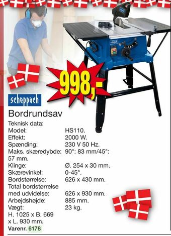 Harald Nyborg Bordrundsav tilbud
