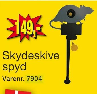Harald Nyborg Skydeskive spyd tilbud