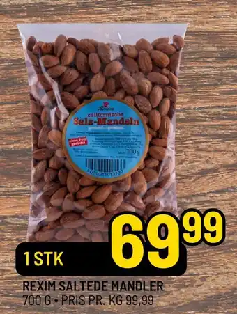 Rexim saltede mandler