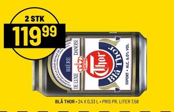 Priss Blå thor tilbud