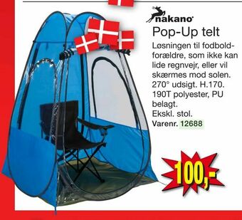 Harald Nyborg Pop-Up telt tilbud