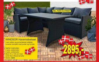 WINDSOR Havemøbelsæt