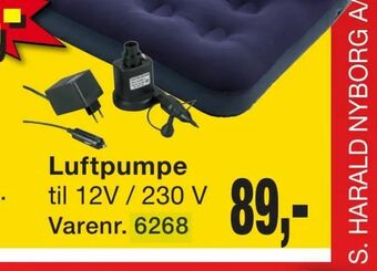 Harald Nyborg Luftpumpe tilbud