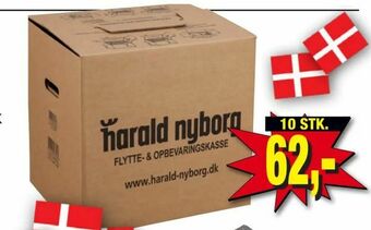 Harald Nyborg Flytte-/opbevaringskasse tilbud