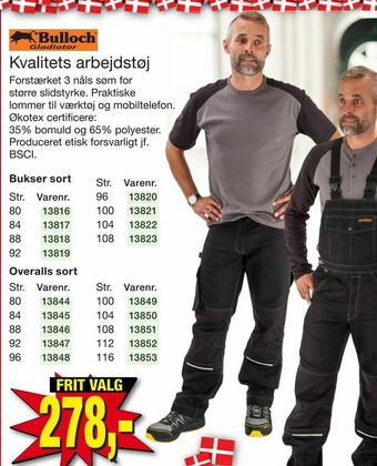 Harald Nyborg Kvalitets arbejdstøj tilbud