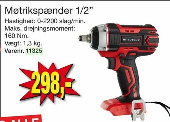 Harald Nyborg Møtrikspænder 1/2" tilbud