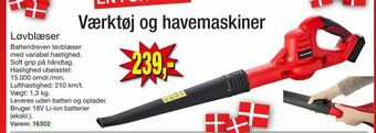 Harald Nyborg Løvblæser tilbud
